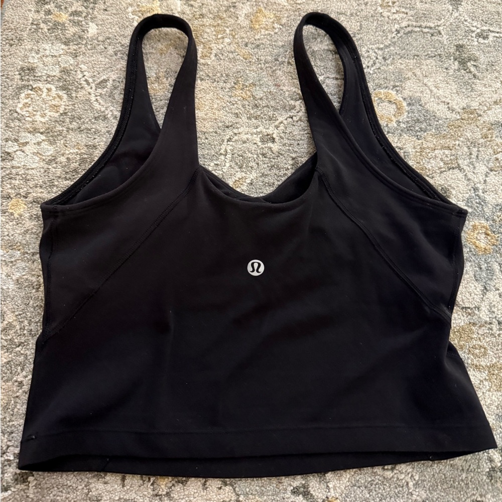 Lululenon Align Tank Black Size 6